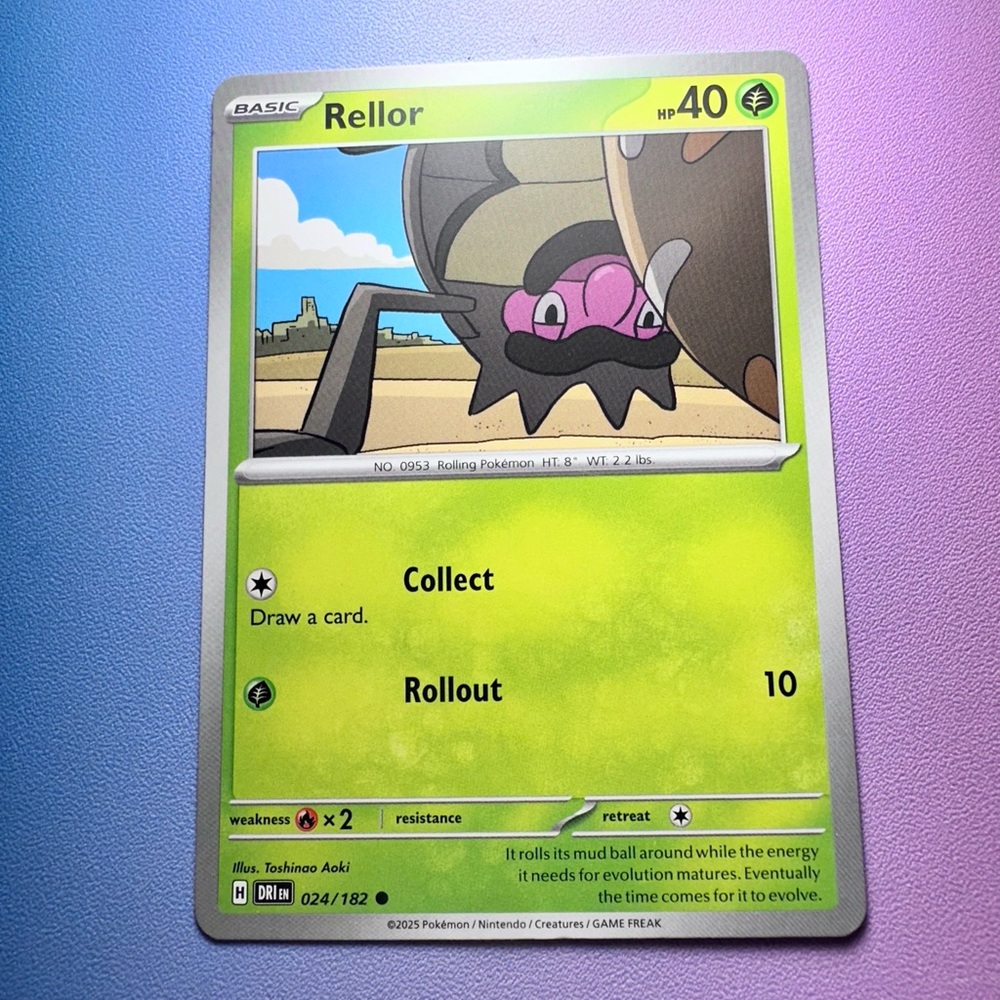 rellor - 024/182 (common) — pokemon: destined rivals